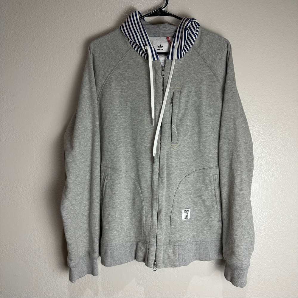 Adidas Bedwin and the Heartbreakers Hoodie Jacket Size Large